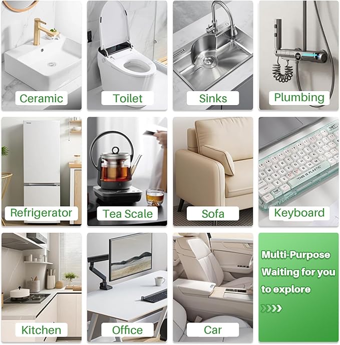 Magic Melamine Sponge Eraser, 12 Pack Disposable Magic Cleaning Erasers in Bulk, No Scratch & Super Absorbent, Multi-Functional Melamine Foam Sponges for Bathroom Window Shoes Kitchen