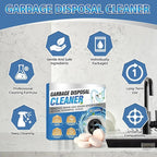 Garbage Disposal Cleaner and Deodorizer 50 Packs, Powerful Garbage Disposal Cleaner Tablets, 1 Year Supply For Kitchen Sink, Drain Clean, Home Cleaning Essentials (50packs)