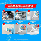 Home Stain Remover Gel – Stubborn Stain Cleaner No Harsh Scrubbing Required (Front Loader Washing Machine Seal Washing Machine Seals, Sinks & Tiles | No-Slip Formula | 8H Penetration)