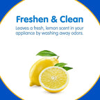 Plink Washer and Dishwasher Freshener and Cleaner, Prevents Residue, Removes Odors in Kitchen and Laundry Room Appliances, Septic-Friendly, Fresh Lemon Scent, 2 Packs of 4, 8 Tablets Total