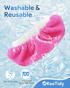 Steam Cleaner Accessories Universal Reusable Steam Mop Pads Compatible with Bissell Steam Shot Handheld Steam Cleaner Attachments Washable Microfiber Cloth, 14 Pack