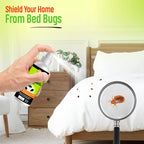 Nature's Dome Bed Bug Spray – 100% Kill Rate, Natural Bed Bug & Mite Killer, Destroys Eggs, Kills Resistant Strains, Long-Lasting Protection, Safe for Home Use (3.4 Fl Oz (Pack of 1))