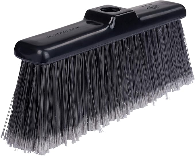 Black Kitchen Broom with Adjustable Handle