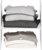 Furinno Cubicle H-Shelf Cube Organizer Insert (Does not fit IKEA Kallax Shelving), White