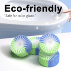 Automatic Toilet Bowl Cleaner Tablets,30 Pack Toilet Blue Tablets For Tank Long Lasting,Two-tone In Tank Cleaner Tabs,Bathroom Cleaner (30, BLUE&GREEN)