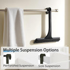 10.7“ Wide All-Purpose Shower Squeegee for Glass Doors, Squeegee for Shower Glass with Hook, Window Squeegee for Home, Small Squeegee for Shower, Bathroom, Car Glass, Mirror