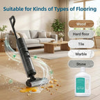 1L Floor Cleaning Solution Original Scent Compatible With Dreame Cleaning Solution,Residue & Streak Free Suitable For All Robot Vacuum Cleaners And Wireless Wet Dry Dual-Use Vacuum Cleaners.(1 Bottle)
