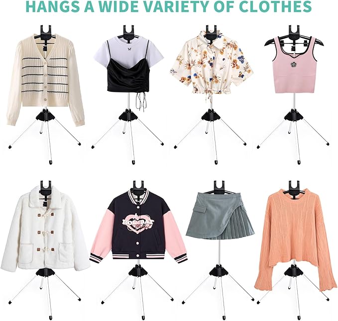 Adjustable Steamer Stand for Clothes, 32-63 inch T Shirt Display Stand, Steam Rack For Clothes,Handheld Garment Steamer Rack, Garment Hanger for Steaming Clothes for Clothing Garment Coat Retail