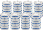 48 Count Disposable Toilet Brush Refill Pads, Disposable Toilet Bowl Wand Refills, Toilet Cleaning Refills, Toilet Scrubber Refills, Brush Head Replacement