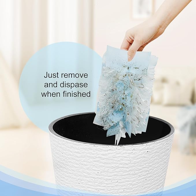 Duster Refill Compatible with Swiffer Hand Duster, Unscented Disposable Heavy Duty Duster Refills, Dusters Refills for Cleaning, Blinds & Ceiling Fan, 20 Count (Handle is Not Included)