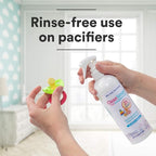 CleanSmart Toy Disinfectant Spray Kills 99.9% of Viruses and Bacteria, Rinse Free, 16 oz Bottle, (Pack of 2)