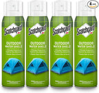 Scotchgard Outdoor Water Shield Fabric Spray, Water Repellent Spray for Spring and Summer Outdoor Gear and Patio Furniture, Fabric Spray for Outdoor Items, 42 Ounces (4 Cans)