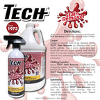 TECH Multi-Purpose Stain Remover | For Carpet, Clothes, Baby, Furniture, Pet, Upholstery, Laundry, Rug Stains | Red Wine, Blood, Coffee, Armpit Stain Remover All-In-One Solution | (8 ounce Bottle)