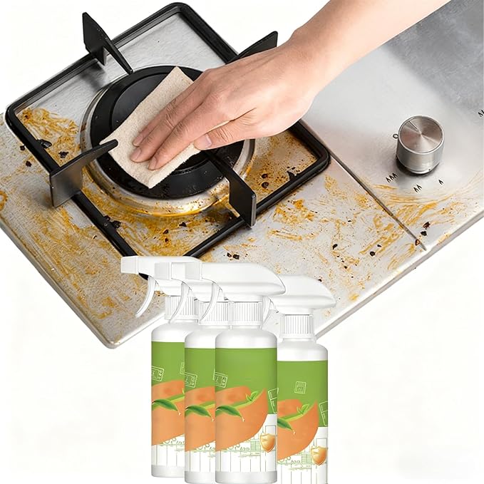 2026 New Electrolyzed Ion Kitchen Cleaner,Kitchen Appliance Cleaner,Oven Cleaner Heavy Duty For Kitchen Appliances, Household, Oven, Stove, Range Hood (1pcs)