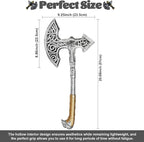 Viking Axe Prop,Plastic Toy Axe Viking Costume Accessories,Halloween Pirate Axe Cosplay Party