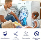 Washing Machine Cleaner Powder, 2025 Best Deep Clean for Front or Top Load Washers, Inside Drum and Laundry Tub Seal, HE Washer Cleaning Solution for Long-Removes Odor (12)