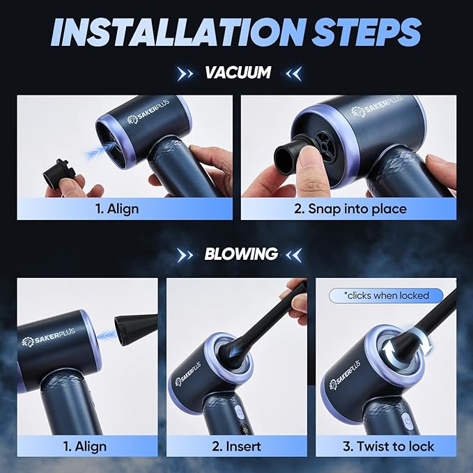 Car Vacuum Cleaner- 3 in 1 Cordless Handheld Vacuum Cleaner, 13000Pa High Power Car Vaccum Cleaner with Brushless Motor,Adjustable Cars Vaccum Portable Cordless for Cars,Desktop-DBS03