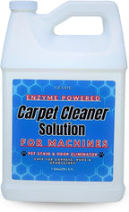 GEODE Carpet Cleaner Solution for Machines – Enzyme Carpet Cleaner & Deodorizer for Deep Cleaning, Pet Stain & Odor Remover, Non-Toxic Concentrated Formula for Carpet Cleaning Machines (G)