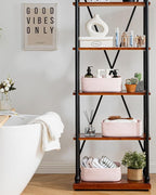 Small Woven Basket, 12 x 8 x 4.5 Inches, Storage Basket for Organizing, Cute Small Rope Shelf Closet Cube Storage Bins Baskets for Shelves, Dog Toy Gift Baskets Empty, 3 Pack Light Pink