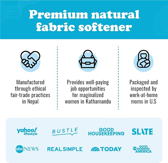 Wool Dryer Balls - Smart Sheep 3-Pack - XL Premium Natural Fabric Softener Award-Winning - Wool Balls Replaces Dryer Sheets - Laundry Balls
