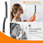 3Pcs Hard-bristled Crevice Cleaning Brush, Multifunctional Thin Gap Scrub Brush, Bathroom Cleaner Tools for Household Use, Kitchen, Window, Toilet, Grout, Faucets, Car