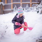 Mototo 4 Pieces 16 Inch Beach Shovels Large Beach Spades Multicolor Sand Shovels with Wooden Handle Plastic Shovel for Digging Beach Sandbox Snow Garden Toys Set for Kids Adults (4 Pack, Light Series)