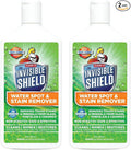 Invisible Shield Water Spot & Stain Remover Scrub 10 fl. oz. Removes Hard Water Spots and Soap Scum from Glass and Multi Surface by UNELKO- Clean-X Invisible Shield 2 Pack