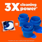 Tide PODS Laundry Detergent Pacs, 3-in-1 Stain Remover, Odor Fighter, Color Protector, 42 Count, HE compatible, Original Scent (Packaging May Vary)
