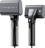 Portable Steamer for Clothes, 1200W Handheld 2-in-1 Steamer & Iron - 100ML Large Water Tank, 10s Fast Heat Up, 15mins Steaming Garment Steamer for Travel, Home Use