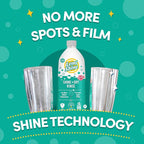 Lemi Shine Shine and Dry Natural Dishwasher Rinse Aid - Hard Water Stain Remover - 25.35 fl oz