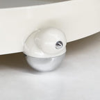 Bathroom Sink Vanity Trays, Double Layer Rotating Bird Design Shelf Tray, Multi-Purpose Countertop Organizer, White