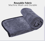 Shiny Wipes Cleaning Cloths,3pcs Shiny Bath Drying Towels,Shower Doors Drying Towels,16*16in Streak Free Glass Window Car Mirror Super Absorben Microfiber Cleaning Cloths (3pcs grey 16*16″)
