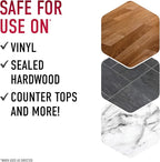 Hoover All Purpose Cleaner Solution, 32 oz., Lemon Scent, For Use on Hard Floors, Counters, Tubs and More, Formulated for Cordless Handheld Sprayer