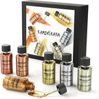 Liquid Leaf Paint - Gilding Paint Set - Rich & English Gold, Silver, Bronze, Copper, White Gold - 6 pcs. 0.68 fl oz (20 ml) Each