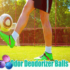Shoe Deodorizer Balls for Sneaker, Fresh Linen Scent, Essential Oil Sneaker Deodorizer Ball, Small Spaces Odor Eliminator Air Freshener for Shoes, Gym Bags, Drawers and Locker