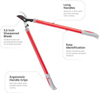 INTERTOOL Bypass Loppers 29" Tree Branch Cutter - Trimmer Pruner for Shrubs & Branches with 2 inch Cutting Capacity - Gardening, Landscaping, Shaping - Long Ergonomic Handles FT-1107