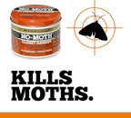 NO MOTH Closet Hanger Kills Clothes Moths, Carpet Beetles, and Eggs and Larvae