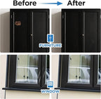 Black Paint Semi-Gloss Black Multi Surface Touch Up Paint Repair for Wall,Door,Cabinets,Wood,Furniture, Appliance,Tile,Porcelain,Touch Up Paint Pen for Refrigerators,Washers,Dishwashers,Microwave 1.5fl oz