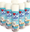Love My Carpet Pet Special Heavy Foam,Carpet Cleaner,Urine,Pet Stain And Odor Remover,Carpet Cleaner Solution,6 Pack Of 12oz