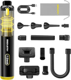 SEEDUSTRY Handheld Car Vacuum Cleaner Cordless, 6-in-1 Portable Mini Cordless Vacuum with Brushless Motor & 18000Pa Powerful Suction, Type-C Charge, 2025 Mini Vacuum V-C08 Pro for Car Home Office Pet