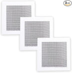 3 Pcs 4 Inch Wall Patch Repair, Drywall Repair Patch Self Adhesive Drywall Patch and Fiberglass Repair Kit, Heavy Duty Dry Wall Hole Repair Patch for Drywall Plasterboard (4 x 4 Inch)