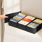 DIMJ Drawer Organizer Clothes Storage - 16 Pack Baby Dresser Organizer for Nursery, Foldable Drawer Dividers for Bedroom Closet Organization, Fabric Storage Bins for Socks, Underwears, Bras