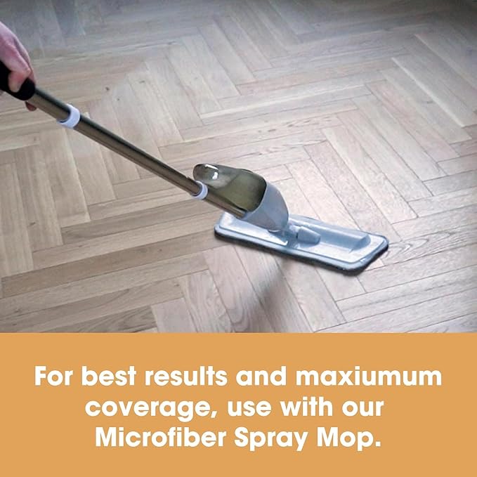 Furniture Clinic Laminate Floor Cleaner | Dilutes to Make 170 FL Oz | Easy and Safe Application | Quick-Drying with Linen Aroma | 17oz / 500ml