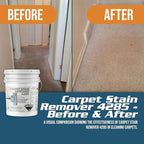 Heavy Duty Carpet Stain Remover 4285 - Easy Clean and Professional Carpet Cleaner Products - Residential & Commercial Multi-Purpose Spot, Stain Pretreater & Precleaner - 1 Gallon Pail