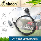 Lawn Mower Clutch Cable 946-04626 for Troy-Bilt Bolens MTD Yard Machines Walk-Behind Tillers Replaces 746-04626 731-05385