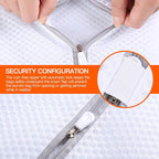 Kimmama Laundry Bags Mesh Wash Bag, Lingerie Bags for Washing Delicates, Net Washer Sack with Zipper, Dryer Pouch for Cleaning and Drying Cloths, Garment, Sweater, Bra, Pant, Sock, Toys, Hat