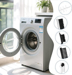Washing Machine Cleaning Brush Kit, Laundry Deep Clean Tools Accessories, Front Load Washer Machine Cleaner Accessories with 2 Pcs Drum Slot Cleaner Brushes and 5 Pcs Small Cleaning Brush
