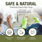 BEAUFITAL 20 Count Non-Scratch Natural Kitchen Sponge, Biodegradable Compostable Cellulose Coconut Scrubber, Eco Friendly Sponges for Dishes, Non-Stick Cookware, Bathroom, Heavy-Duty Cleaning