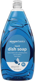 Amazon Basics Dish Soap, Fresh Scent, 30 fl oz, Pack of 4