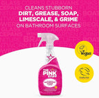Stardrops - The Pink Stuff - Miracle Bathroom Foam Cleaner - Baths, Tiles, Soap Scum, Limescale, Streak Free,750ml (Pack of 2)